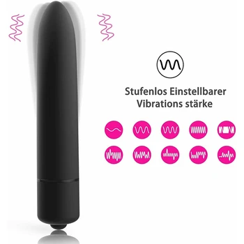 10 Hitrosti Bullet Vibrator Vodotesen Klitoris Stimulator Dildo Seks pralni Igrače Za Žensko odraslih vagina vibracijske hlačke
