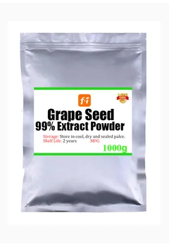 100 g-1000g čisti ekstrakt grozdnih semen v prahu 99% proanthocyanidins in resveratrol, grozdnih semen, proanthocyanidins in zob sp