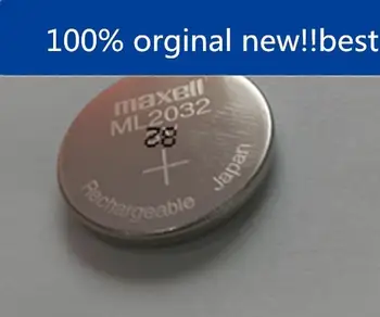 10pcs originalni novo na zalogi Impord MAXELL/Maxell ML2032 gumb za ponovno polnjenje litij-batry 3V