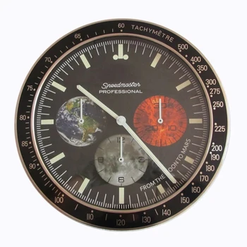 2021 Luksuzni Stenske Ure Speed Master Quartz Ura Sodobno Oblikovanje Kovin Umetnosti Watch Ura Relogio De Parede Horloge