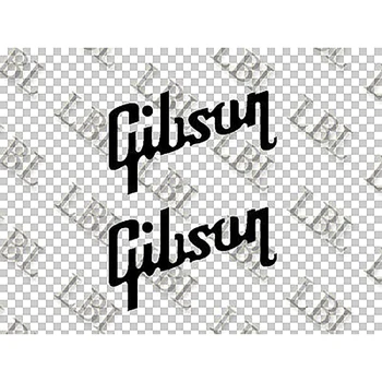 2Pcs priklop kitare Gibson vinilne nalepke nalepke Les Paul avto nalepke nalepke, laptop 17.5 cm