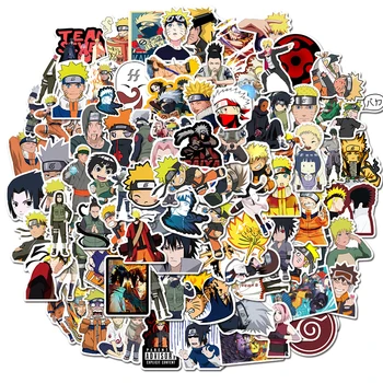 50/100 kozarcev Japonske Anime Sasuke Risanka Za Snowboard Laptop Prtljage Hladilnik Avto - Styling Vinilne Nalepke Doma Dekor Nalepke