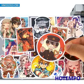 50pcs Anime Wc Duha Hanako Smešno Stripov, Telefon, Laptop, Avto Nalepke za Album Zvezek Prtljage Kitara Kolo Risanka Nalepka