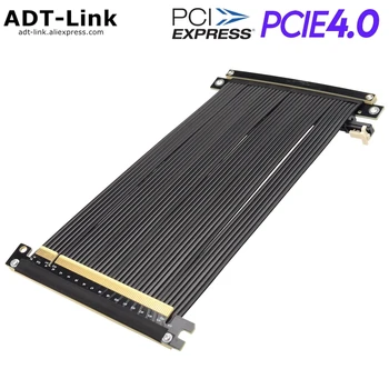 ADT Grafične Kartice Podaljšek Dvojno Povratne PCIe 4.0x16 Polno Hitrostjo Stabilno Združljiv z ITX formata A4, Mini Primeru