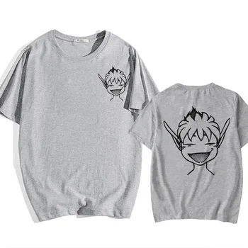 Anime Luda T-Shirt Moški Kul Harajuku Kawaii Plošček Print Majica S Kratkimi Rokavi Tees Moški Modni Poletnih Vrh