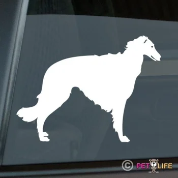 Borzoi Nalepke Die Cut Vinil - ruski wolfhound okno nalepke