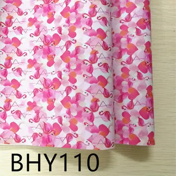 Brezplačna dostava za 7,6*12 risanka tiskanja sintetičnih usnje, tkanine za DIY pribor BHY27