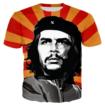Che T Srajce, Moške/ženske Kul 3D Che Natisnjeni T-shirt Priložnostne Slog Ulične Unisex Modna Tee Vrhovi