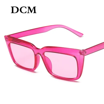 DCM Najnovejši Kvadratnih sončna Očala Za Ženske blagovne Znamke, Oblikovanje Visoke Kakovosti Retro sončna Očala Očala gafas de sol