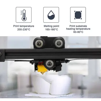 GOHIGH PLA PlUS 3D Tiskanja Žarilno 1.75 mm 1 KG/Roll Konico Visoko Trdnost, Togost Izdelka 3D Tiskalnik Polnjenje Opremo