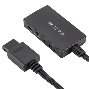 HDMI je združljiv Pretvornik Za NGC/N64 Consolen64 Igri Cube Ngc Super Igri Konzolo Pribor Hdtv Video Kabel Amalgama