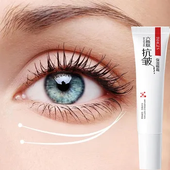 Hexapeptide Proti gubam Vlažilno Kremo za Oči Eye Vrečko Odstranitev Puffines Fine Linije Izboljšuje podočnjake Popravljanje Kože, Unisex