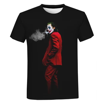 Horror Film Joker 3D Print Majica s kratkimi rokavi Moški Ženske Chucky T-majice Ulične Hip Hop Je Tshirt Moški Priložnostne Oversize t-shirt