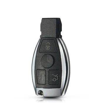 KEYYOU 2/3/4 Gumbi Smart Remote Avto Ključ Lupini Primeru Za Mercedes Benz Leto 2000+ Podpira Izvirno NEC in BGA A C E S Razreda