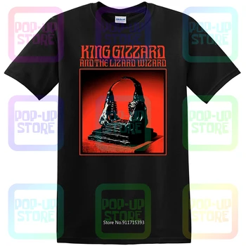 Kralj Gizzard In Lizard Čarovnik World Tour 2019 novo Novo Majico T-shirt Tee Unisex Velikost:S-3XL