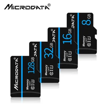 Micro SD TF Kartice 128GB Class10 UHS-1 Flash Memory Card 8GB 16GB 32GB 64GB 256GB video avto za Video kamere, tablični Pametni telefon