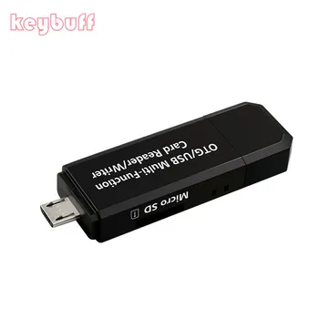Micro USB OTG 2 v 1, USB 2.0 Adapter SD Card Reader Za Telefon Android Tablet PC Memery Kartice Branje Naprave microsd reader