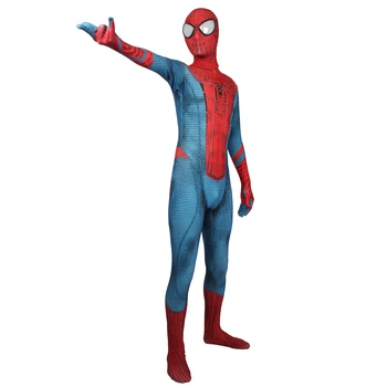 Neverjetno Spyboy Cosplay Kostum 3D Tiskanja Lycra Spandex Superheroj Zentai Bodysuit Jumpsuits Halloween Kostum Biglen za izobraževanje Otrok