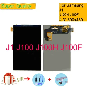 ORIGINALNI Samsung Galaxy J1 J100F J100H J100 SM-J100F LCD Zaslon Panel Monitor Modul J100H Prikaz Nadomestnih Delov