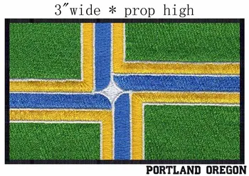 Portland, Oregon, ZDA Zastavo vezenje obliž 3