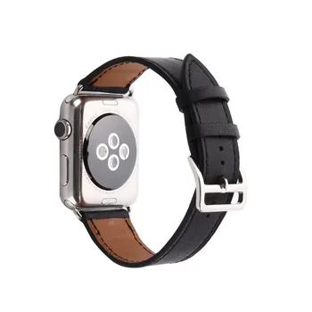 Pravega Usnja trak Za Apple watch band 44 mm 40 mm Iwatch band 42mm 38 mm zapestnica watchband correa apple ura 3 4 5 jv 6 7