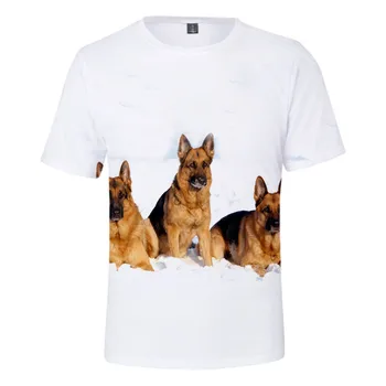 Rottweiler print majica s kratkimi rokavi moški modni smešno živali, tek, fitnes, športna oblačila O-vratu kratki rokavi T-shirt 2021 nov prihod