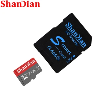SHANDIAN Original Smart SD Kartica 64GB Class 10 Pomnilniško Kartico SmartSD 8GB 16GB 32GB Mini SD Pomnilniške Kartice TF Kartice za Pametni telefon