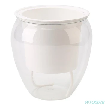 Samodejno Zalivanje Vaza Pregledno Shranjevanje Vode Plastičnih Vaza Moda minimalističen majhni cvetlični lonček