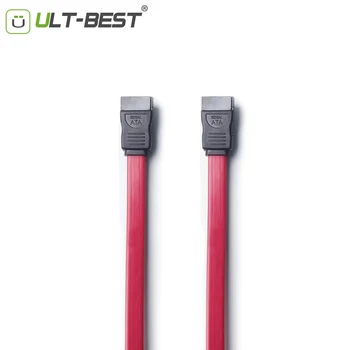 ULT-Najboljši NOVI Super Hitrost SATA Kabel Združljiv z SATA III, SATA II 3.0,& 2.0 Kabli Ravno Podatkovni Kabel za HDD SSD 0,4 m 1m