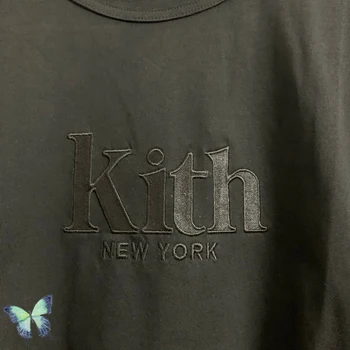 Vezenje Kith T Shirt Visoke Kakovosti New York Omejeno Kith Majica S Kratkimi Rokavi