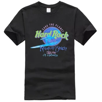 Vintage Hard Rock Cafe, Newport Beach T Shirt Majhne, Srednje