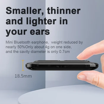 Z dolgo življenjsko HD Stereo TWS Bluetooth Slušalke Touch Kontrole Brezžične Slušalke Z Dvojno Mic Izolacijo Hrupa Za Iphone, Samsung