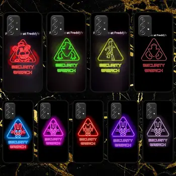 ZORORONG Neon Pet-Krat-Na-Freddys FNAF Primeru Telefon Za Samsung Galaxy S10 S20 S21 Note10 20Plus Shell Ultra