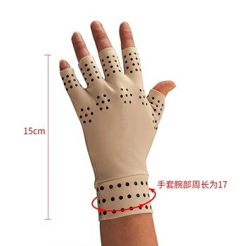 Zdravstvena nega tlaka prst varstvo skupno anti-slip semi-vodilna lepilo rehabilitacijo za usposabljanje rokavice