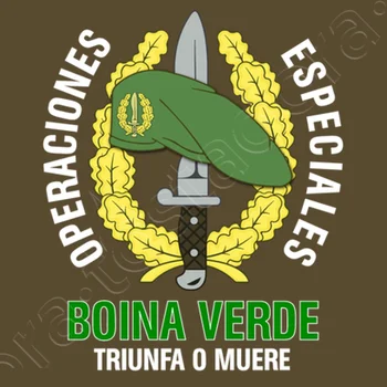 Španska Legija GOE Mod 1 Zelena Baretka za Posebne Operacije Simbol T-Shirt. Poletje Bombaž O-vratu Mens T-Shirt Kratek Rokav Novo S-3XL
